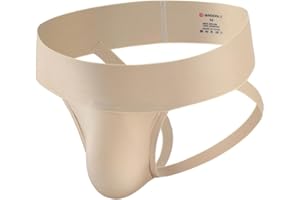 BRODDLE Men's Jockstrap Nylon Pouch 2.5 Inch Wide Band Performance Workout Daily Sports Athletic Supporters