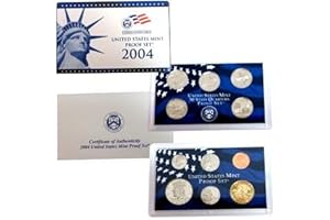 RARE COINS Proof Set in Original Box 2004 S 11 Coin Proof