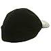 Black Wool Baseball Cap with Warmer Ear Flap Large - 59 cm