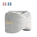 Cszxx Knee Pillow for Side Sleepers - Sciatica Pain Relief, Back Pain, Leg Pain, Pregnancy, Hip and Joint Pain 100% Pure Memory Foam Leg Pillow with Ear Plugs