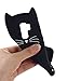 Galaxy S9 Plus Case, Miniko(TM) Fashion Cute Kawaii Funny 3D Black Meow Party Cat Kitty Whiskers Dropproof Protective Soft Rubber Case Skin for Samsung Galaxy S9 Plus 2018
