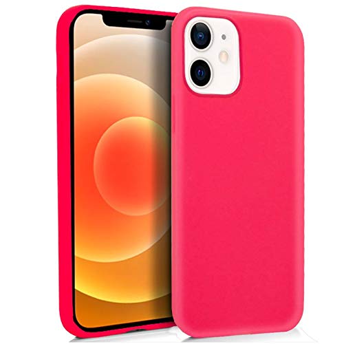 Cool Silicone Case for iPhone 12 Mini (Pink)