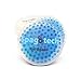 Gel Eye Mask Reusable Hot Cold Therapy Pack with Round Gel Beads and Carry Case by Spagotech (Blue)
