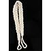 EleCharm 1 Pair Curtain Rope Natural Cotton Knitted Hand-Woven Knot Braided Rope Belt Curtain Holdbacks 26