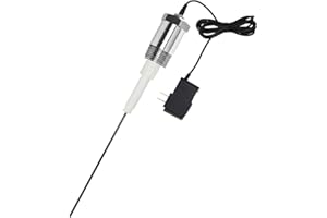 Powered Anode Rod for Water Heater Gallon Tank, Electrical Anode Rod, Eliminates Rotten Egg Smell (Silvery, 60-120 Gallon Tan