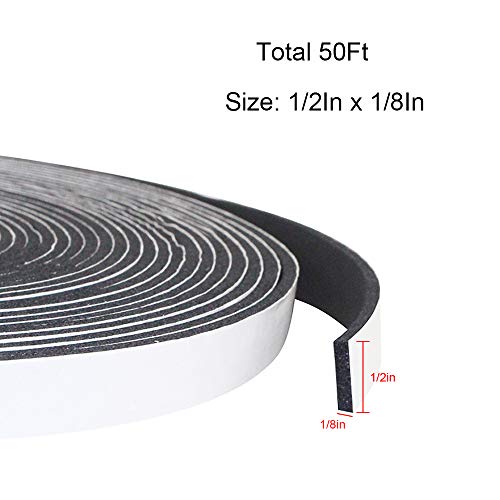 Foam Insulation Tape, Weather Stripping Door Seal Strip for Doors and