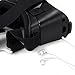 HooToo VR Headset 3D Glasses Virtual Reality Box for iPhone, Samsung, Moto, LG, Nexus, HTC - Black/White