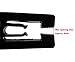 Black Huggable Hangers Finger Clips Huggable Ultra Slim Line Finger Clips Set of 20