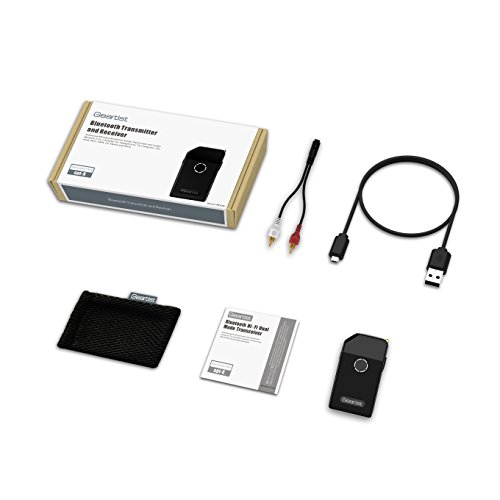 Bluetooth Transmitter Receiver, Rii Geartist RT419 Wireless Portable