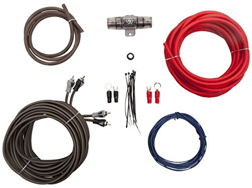 Lightning Audio 8 Gauge Ga Awg Amplifier Installation Wiring Amp Kit