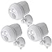 Mr. Beams MB383 Weatherproof Wireless Battery Powered LED Ultra Bright 300 Lumen Spotlight with Motion Sensor, White, 3-Pack