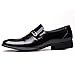 YangXieJiang Mens Patent Leather Tuxedo Dress Shoes Lace up pointed Toe Oxfords