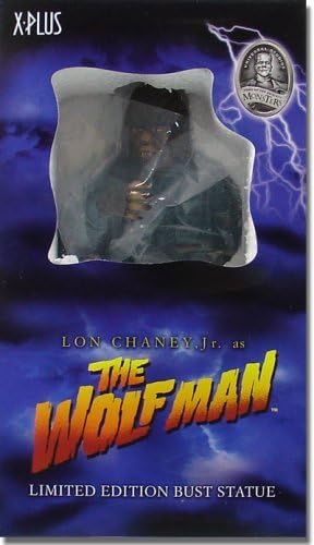 8" Wolf Man Bust in 1:6 Scale