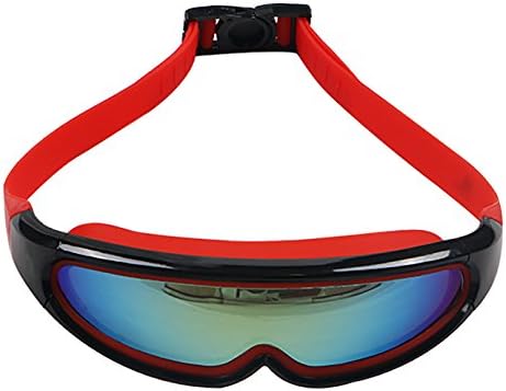 Googles for Toddler Anti Fog UV Protection Swimming Glasses with Soft Strap Red