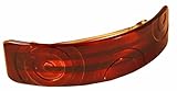 Parcelona French Courbe 3.5 Inches Strong Grip Celluloid Tortoise Shell Curved Automatic Hair Clip Hair Barrette