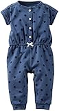 Carter's Baby Girls' Knit Denim Jumpsuit (Baby)