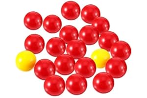 21 Pieces Chinese Checkers Glass Marbles Set Game Replacement Marbles 1 Set Game Replacement Balls Compatible with Hungry Hun