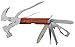 Deer Hunting Gift for Dad Best Buckin Dad Ever Laser Engraved 12-in-1 Hammer Multitool Camping Survival Hammer Multi Tool