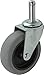Shepherd Hardware 9807 3-Inch Swivel Stem Caster, Rubber Wheel, 7/16-Inch Stem Diameter, 175-lb Load Capacity