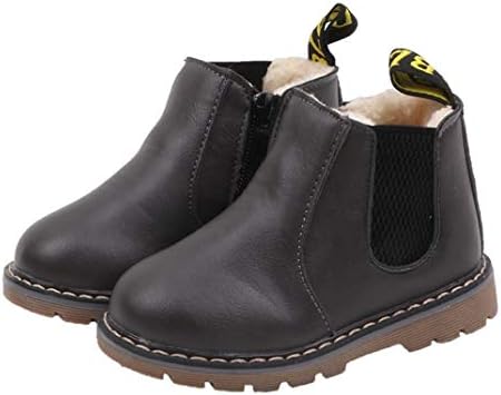 マルティンブーツ キッズブーツ 女の子 かっこいい 子供用 冬 カジュアル 履きやすい 滑り止め 防寒 防水 暖かい 裏ボア 柔らかい ふわふわ 雪遊び 外出 ムートンブーツ 綿靴 ショートブーツ 3色 13 5 22 4cm Tarunniketanpublicschool Com