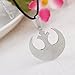LUREME Fashion Jewelry Unisex Metal Pendant Necklace, 20