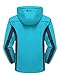 Ubon Women's Winter Waterproof Ski Jacket Windproof Hooded Snow Jacket Outdoor Wear(Blue,US M)