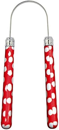 AMANO Tongue Cleaner | Scraper | Fresher Breath | ENDORSED and used by Dental Professionals | Taste Enhancer | Surgical Grade Austenitic Steel ('Crimson Sunset')
