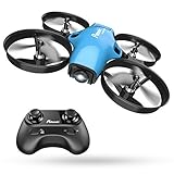 Potensic A30, Mini Drone for Kids, RC Quadcopter for Beginners, Headless Mode, Altitude Hold,Nano Helicopter, Portable Pocket, 3 Speed Adjustment, Easy Remote Return, Extra Blade, Auto Hovering, Blue