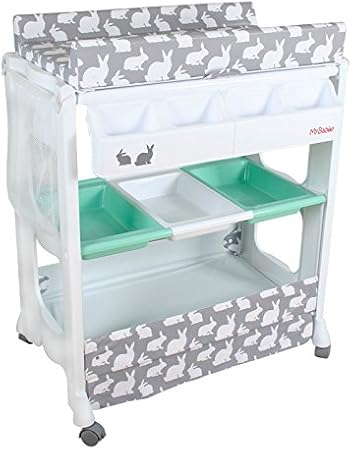 my babiie grey stars changing unit