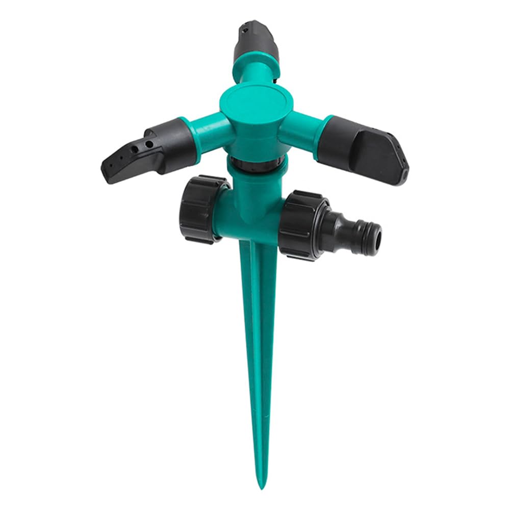 Hsthe Sea 360 Degree Automatic Rotating Sprinkler Pack Garden Watering Irrigation Sprinkler