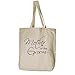 ELEGANTPARK Mother of The Groom Gifts Bag for Women Mother of The Groom Tote Bag Mother Gifts Bag for Wedding Gifts 100% Cotton