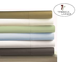 Amazon.com: TRIBECA LIVING Egyptian Cotton Sateen 800