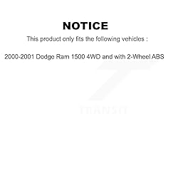 Front Wheel Bearing And Hub Assembly Pair For