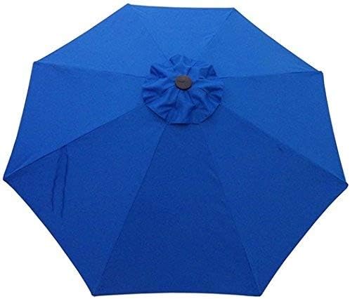 Patio Umbrella Top Canopy Replacement Cover Fit 9 6 Rib Outdoor Market Umbrella Garden Structures Shade Equipment Home Garden