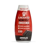Lakanto Liquid Monkfruit Sweetener | Zero Calories | Chocolate Flavor