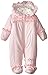 Weatherproof Baby-Girls Newborn Ruffle Puffer Pram