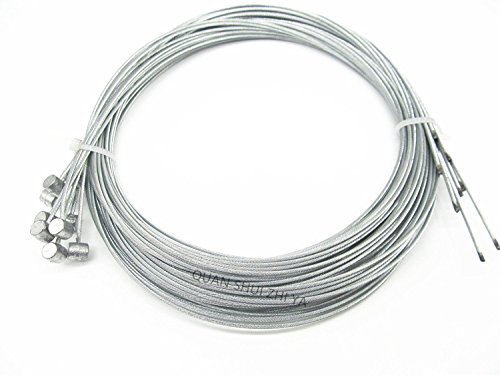 QUAN SHUI ZHI YA 10PCS 2.5m Bike Brake Wire Line Cable bicycle brake line bicycle accessories