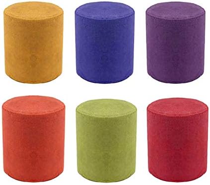 Usuny 6 Colors Colorful Smoke Cake Bombs Round Photography Props Film Stage Show Party Smoke Effect