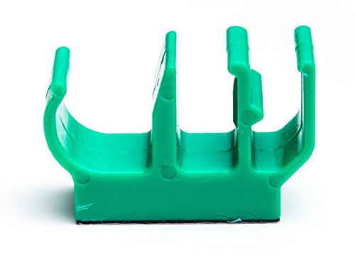 (10 pk) Green Magnetic Pencil Pen and Slim Dry Erase Holder Clip - Best for Fridge, Locker, Board, Cubicle, whiteboard, Refrigerator, memo pad- Great for Kids, Girls, Boys, Teacher, Student