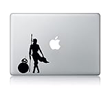 Rey And BB-8 Star Wars Macbook Decal Apple Macbook Laptop Vinyl Sticker Decal