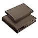 Yescom 12'x12' Canopy Top Replacement Coffee Liqueur for 2-Tier Harbor Gazebo GFS01250A Patio Cover Y01212T10