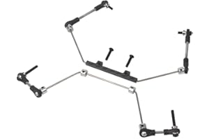 RCAIDONG 1/10 Front Rear Anti Roll Bar Sway Bar Set for Traxxas 2WD Rustler Bandit VXL 2wd Slash Upgrades
