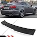 R Style High Kick Matt Black Rear Window Roof Spoiler Wing Compatible with 2006-2013 Lexus is F IS250 IS350