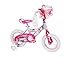 Huffy Girl's Disney Princess Bike, Soft Pink/Pink, 12-Inch