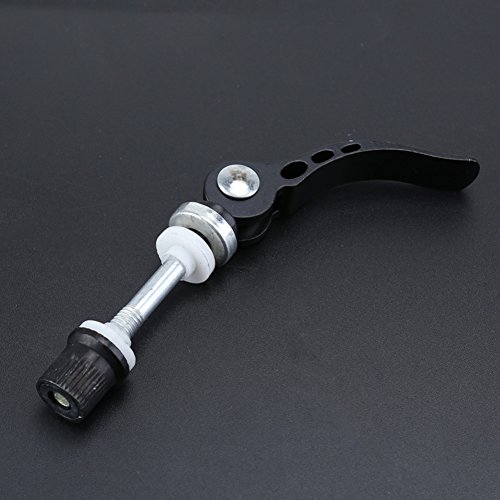 Ireav Bike Seat Clamp - 4Pcs Aluminium Alloy Bicycle Quick Release Seat Post Clamp,Bike Seatpost Skewer Bolt,Mountain Bike Accessories
