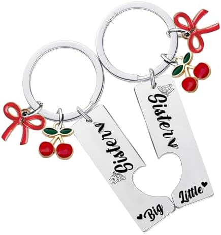 Amazon.com: YEEQIN Matching Heart Keychain Set for 3 Sisters - Big