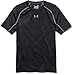 Under Armour HeatGear ArmourVent Compression SS Tee - Men's Black / Black / Steel Large