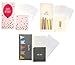 Happy Birthday Money Gift Cards Bulk Set, Balloons, Candles, Confetti, Envelopes Included (3.5 x 7.25 in, 36 Pack)