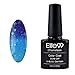 Elite99 Chameleon Temperature Color Changing Gel Nail Polish Soak Off UV LED Nail Art Lacquers 10ml Indigo - Blue