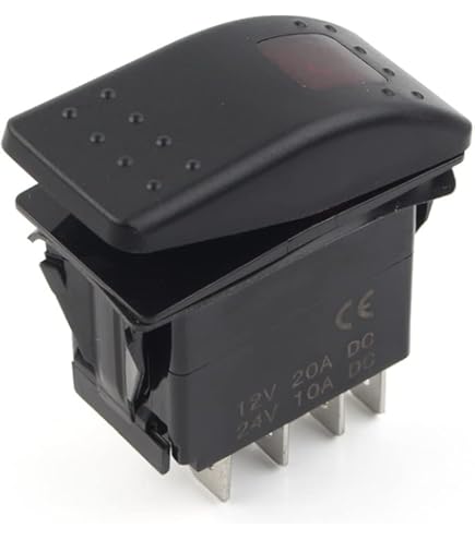 Amazon.com: XYZIL 5 Pin (ON)-Off-(ON) Rocker Switch 308-1062